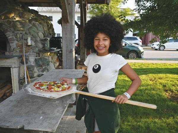 Give pizza a chance: Johnson feeds the town with community oven